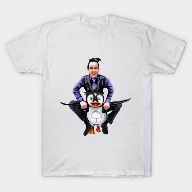 penguin riding penguin T-Shirt by Alexey